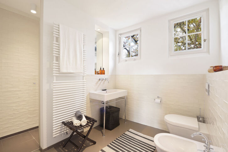 Bad mit Walk-In Dusche