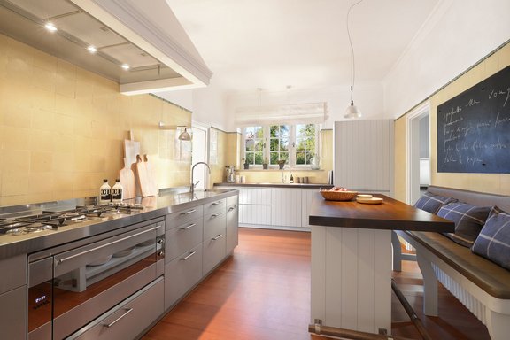 Maßgefertigte Wohnküche