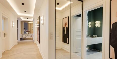 Living in Style: A Stunning, Brand-New Apartment in a Historic City Mansion from 1905