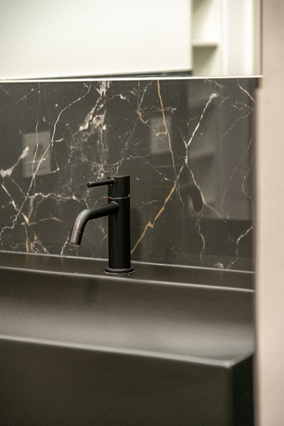 Stylish bathroom details