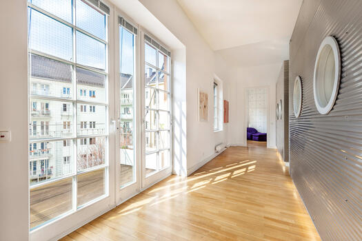Bright hallway
