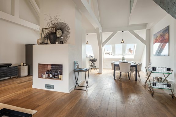 Blick auf das Esszimmer