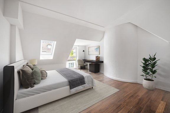 Schlafzimmer (visualisiert)