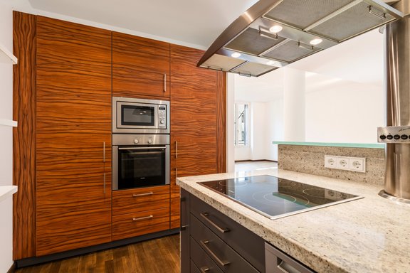 High-quality wood fronts made from plantation-grown wood
