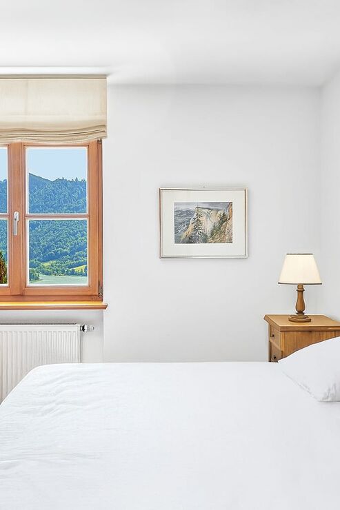 Schlafzimmer mit Aussicht
