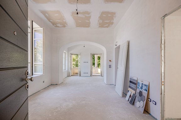 Komplettsanierung der Räume