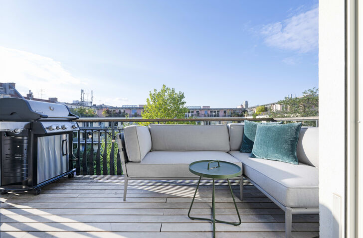 Charmanter Westbalkon