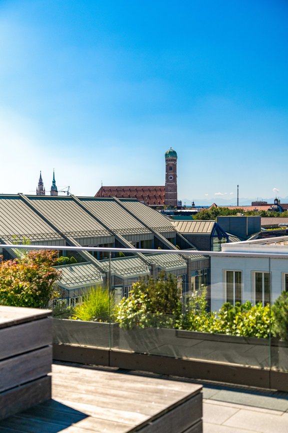 Gemeinschaftliche Dachterrasse