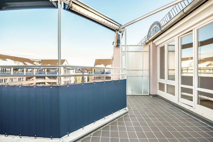 Weiter Blick übers Viertel