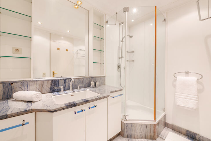 Badezimmer im Ist-Zustand