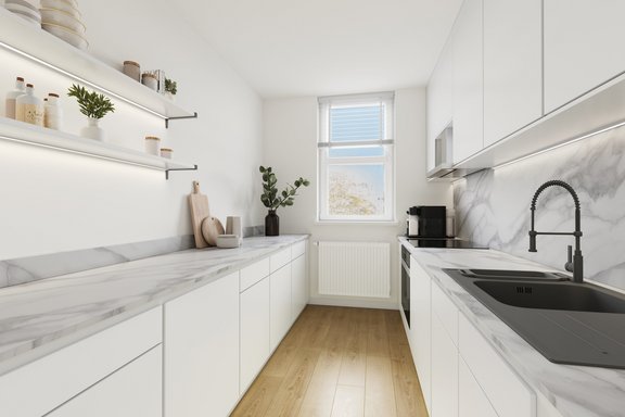 Visualisierte Küche