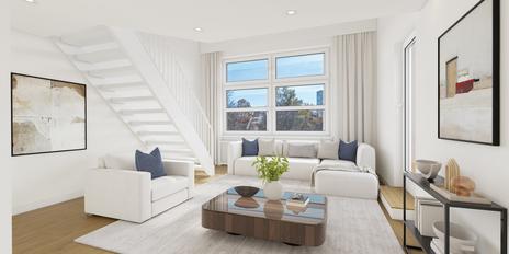 Exklusive Dachgeschosswohnung mit Galerie: Großzügiges Wohnambiente und Südfenster zur Renovierung