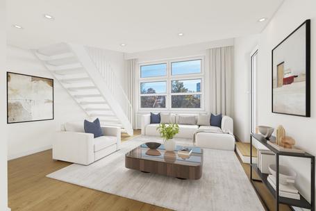 Exklusive Dachgeschosswohnung mit Galerie: Großzügiges Wohnambiente und Südfenster zur Renovierung