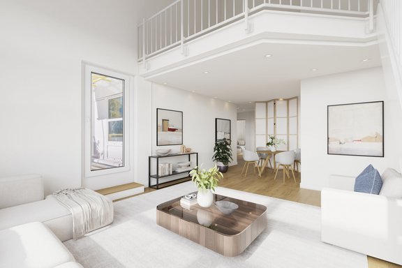 Fünf Meter hoher Luftraum