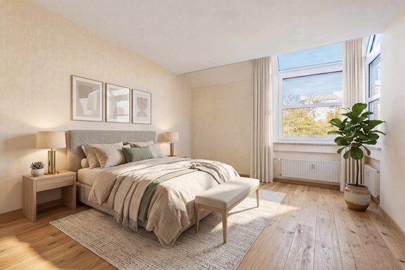 Schlafzimmer (Visualisierung)