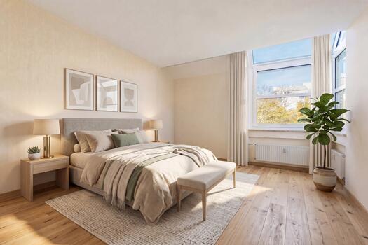 Schlafzimmer (Visualisierung)