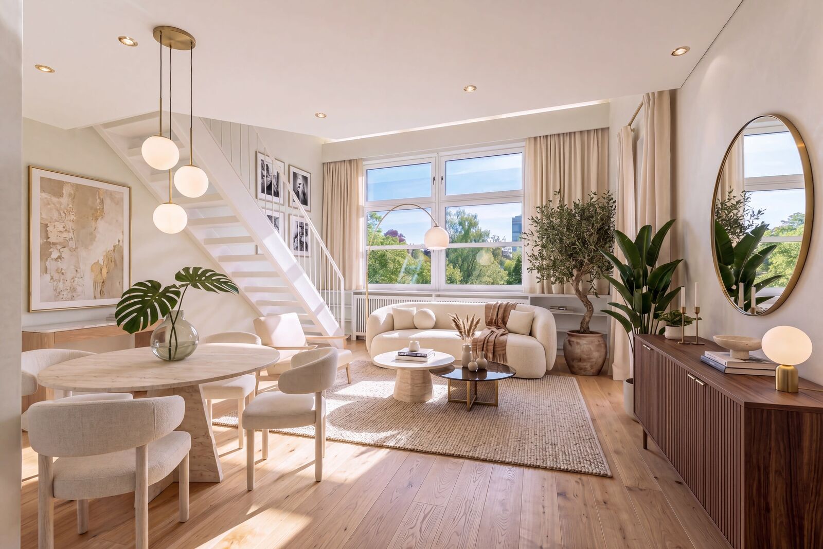 Wohnzimmer (Visualisierung)