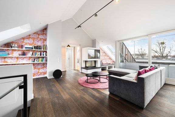 Lichterfüllte Räumlichkeiten