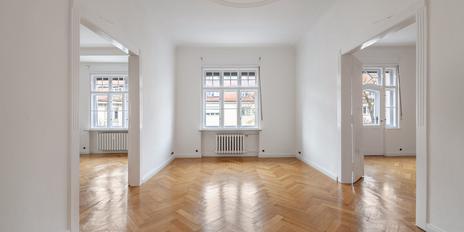 Luxuriös modernisierte Jugendstilwohnung mit 5 Zimmern und sonniger Terrasse