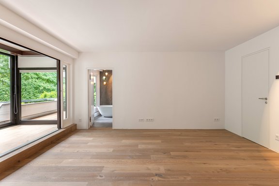 Lichterfülltes Schlafzimmer