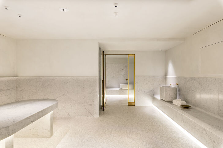 Hamam aus Marmor