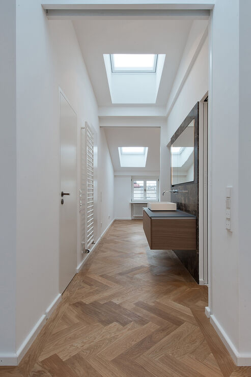 Schlafzimmer mit Masterbad en suite