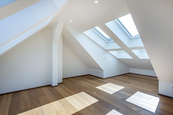 Room in the attic (5th floor)