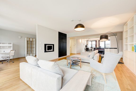 Open designed living concept