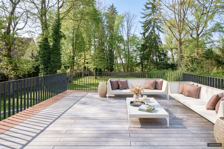Dachterrasse mit Traumblick