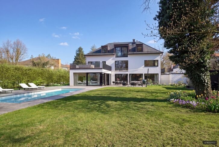 Hochklassige Familienvilla mit stylischem Interiordesign