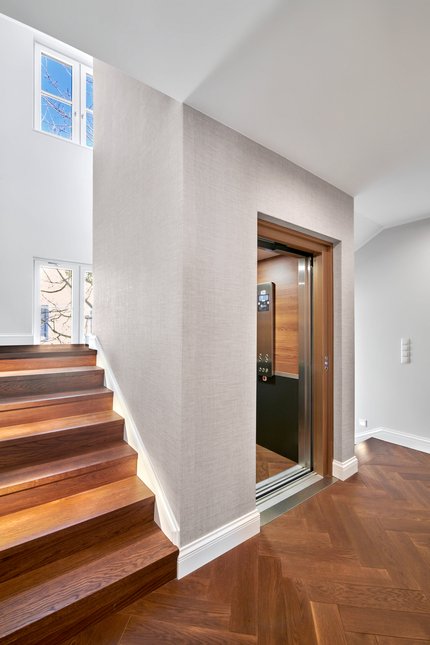 Aufzug in alle Etagen