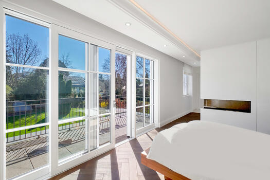 Master area with terrace