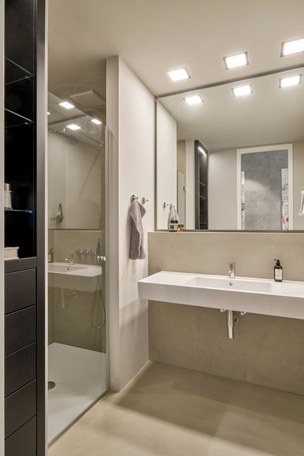 Komfortables Duschbad