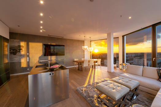 Luxurious living with a view