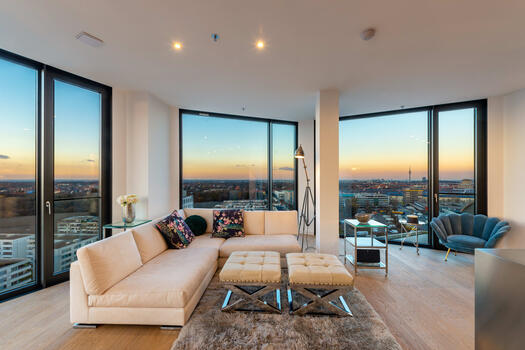 Furniture included