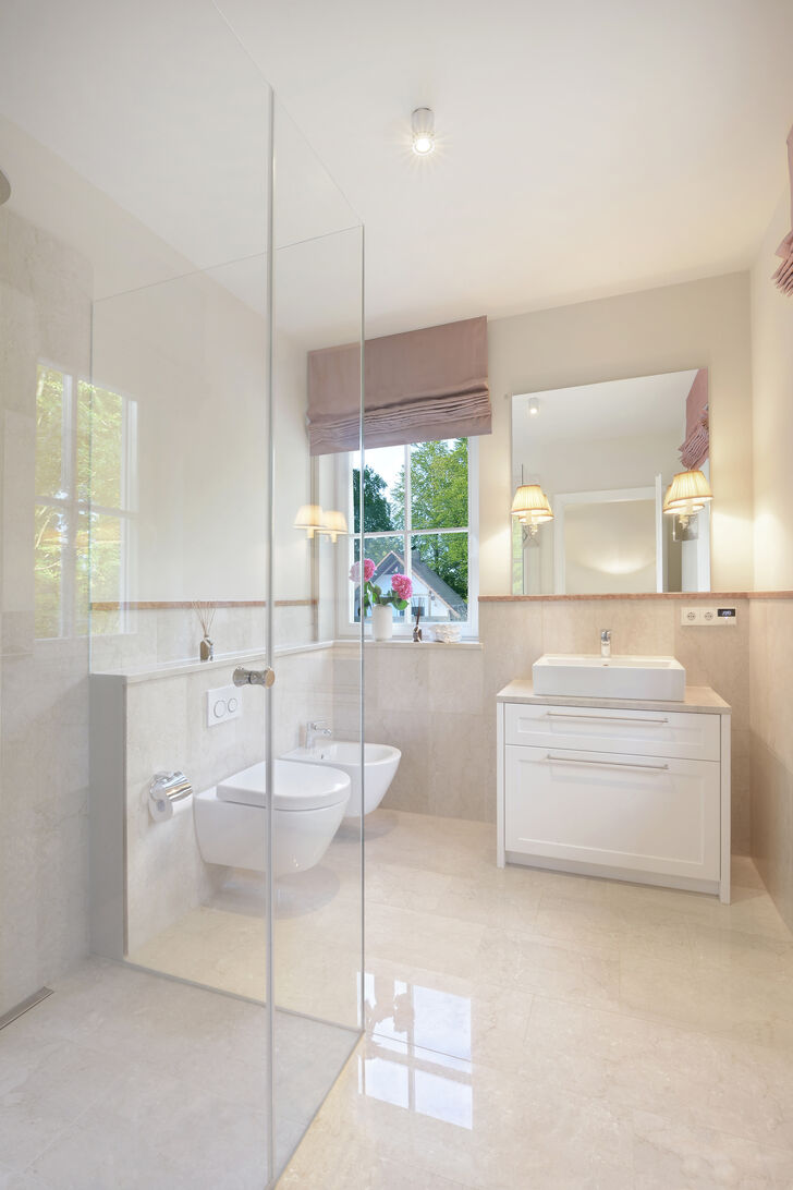 Badezimmer im Obergeschoss