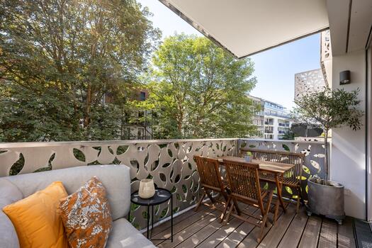 Großzügiger Balkon