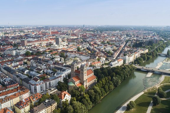 Zwischen Viktualienmarkt und Isar