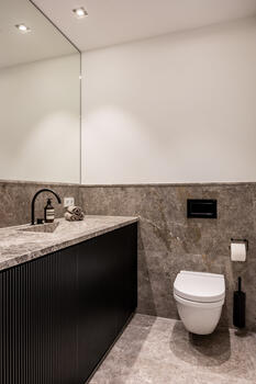 Guest Bathroom with Natural Stone