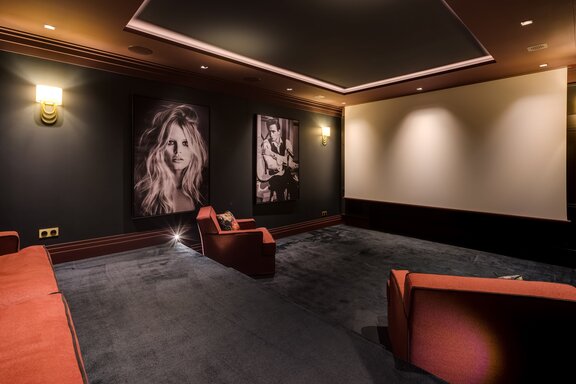 Hollywood-style home theater