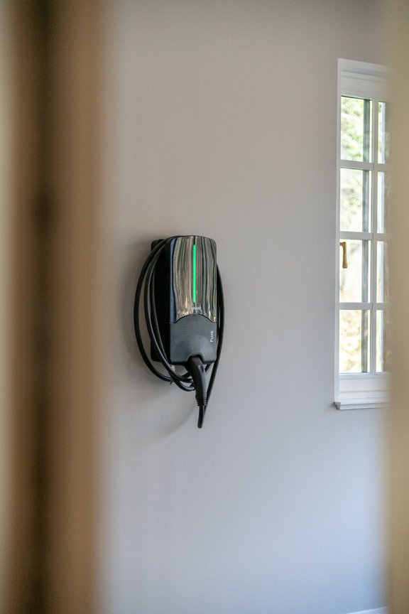 Doppelgarage mit Wallbox