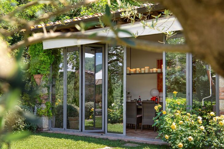 Detailaufnahme Pergola