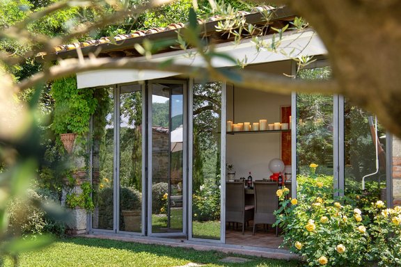 Detailaufnahme Pergola