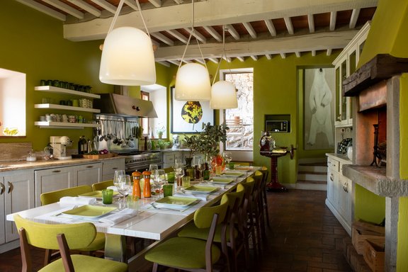 Voll ausgestattete Gourmetküche