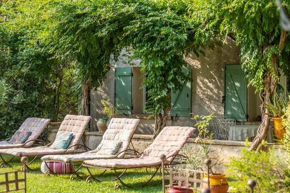 Ruheplätze im Grünen