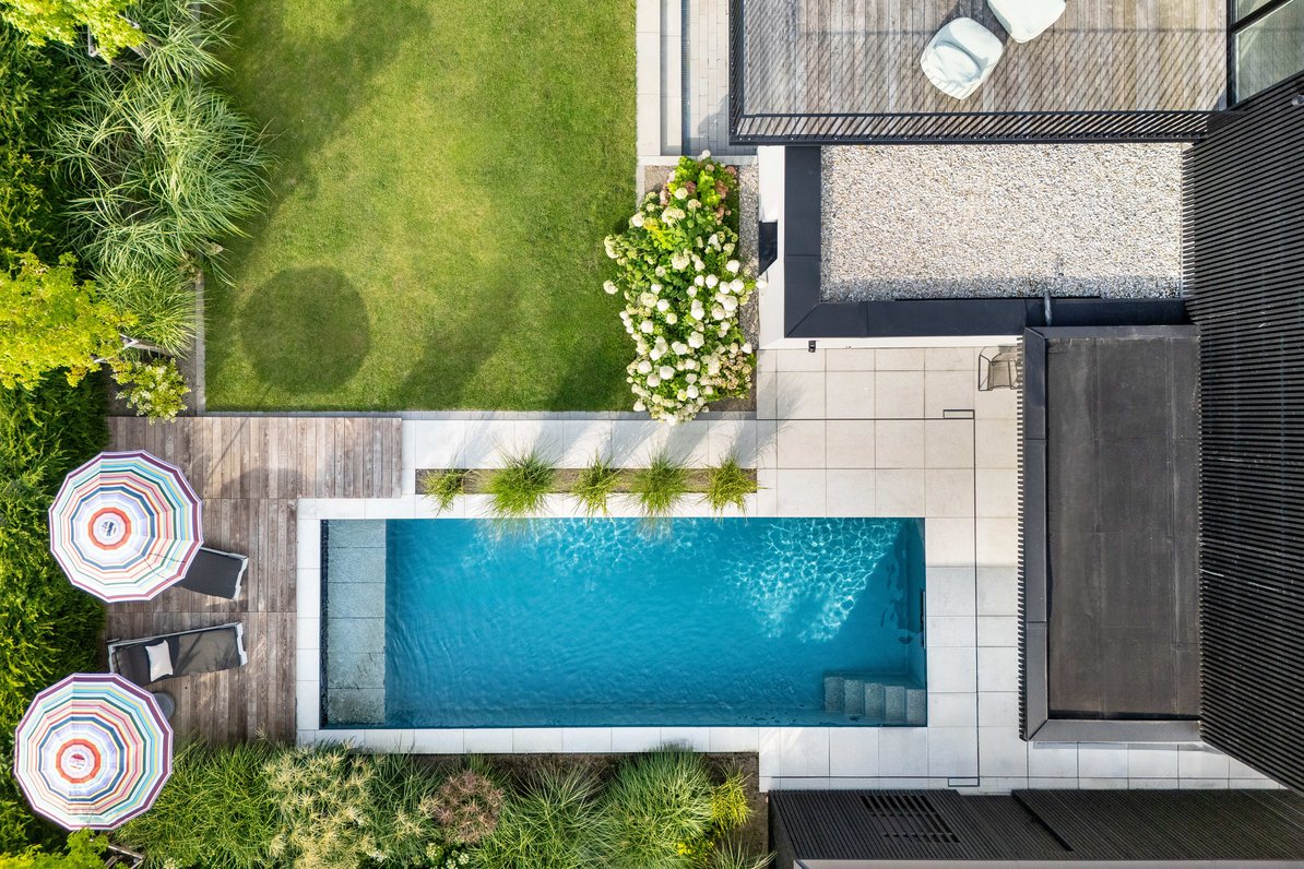 Dream garden with pool