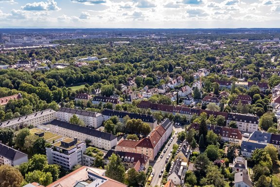 Gern, Nähe Taxisgarten