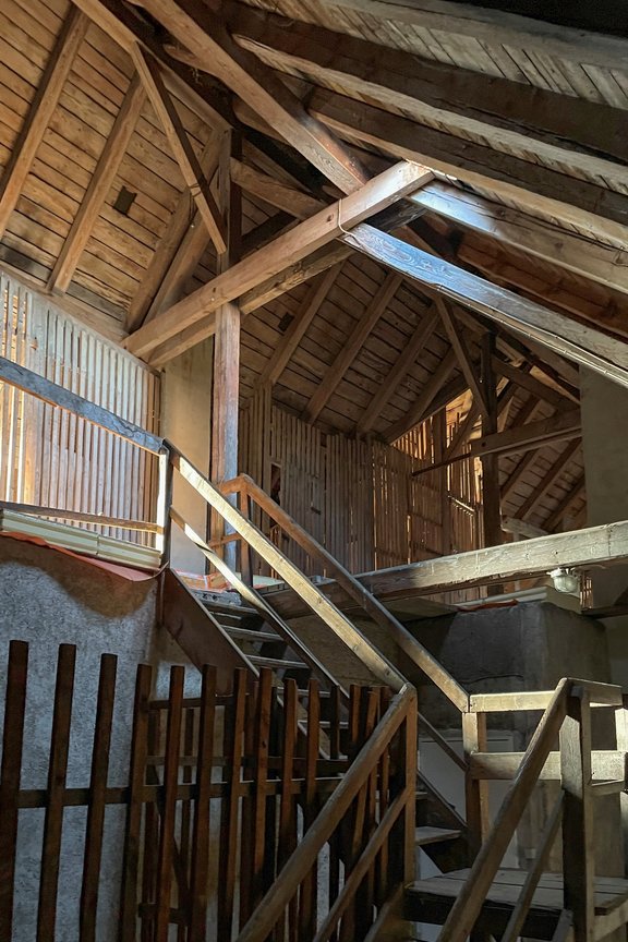 Doppelgeschossiger Speicher