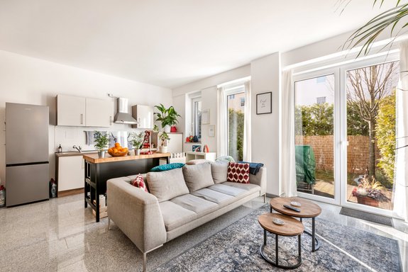 Lichterfüllte Gartenwohnung