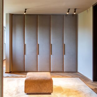 Solid Wood Built-In Cabinets